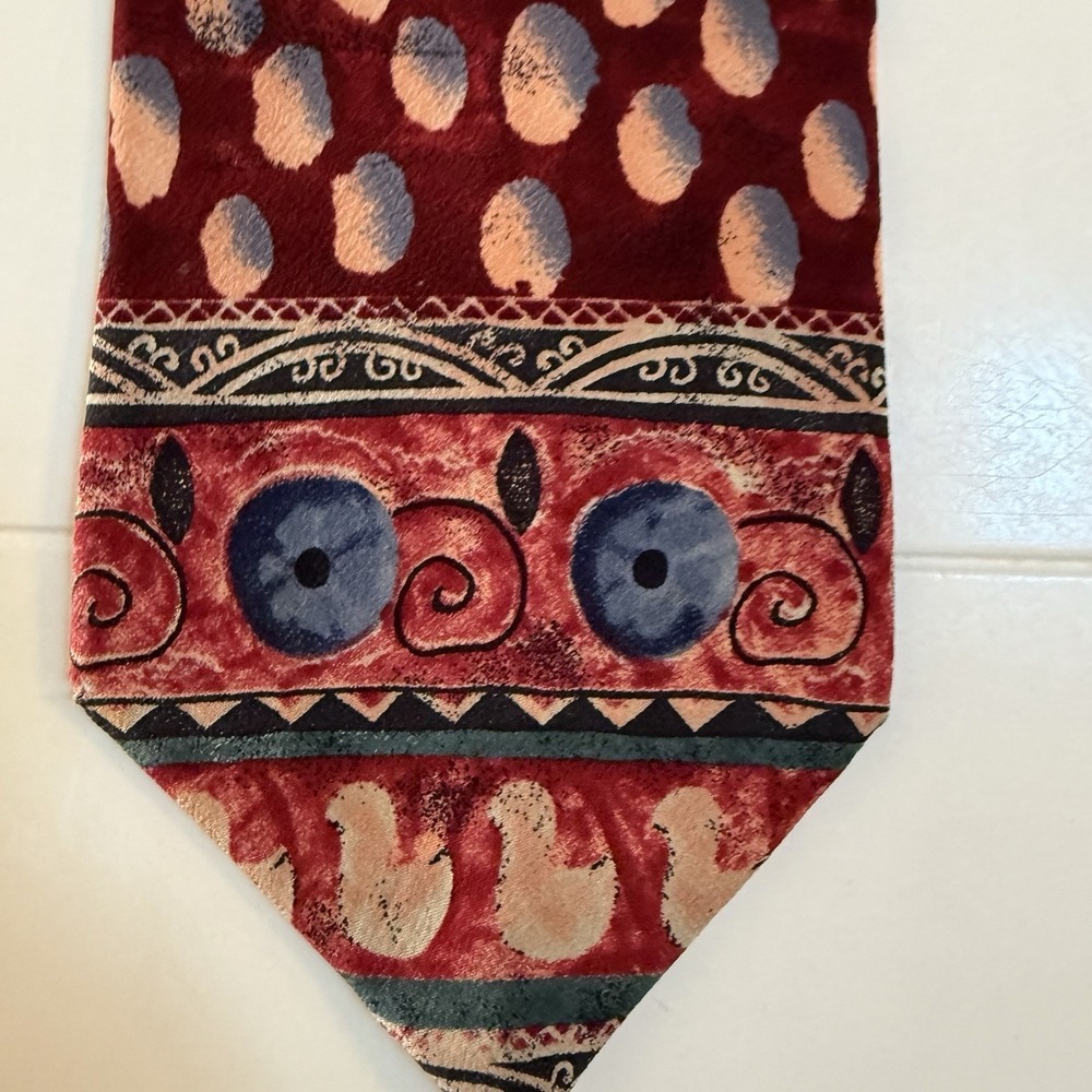 J. Garcia Tie, Snail Garden Collection 9, 3.75" W, 58.5" L